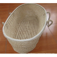 (BC-BA1001) Hot-Sell Handmade Straw Sleeping Baby Basket